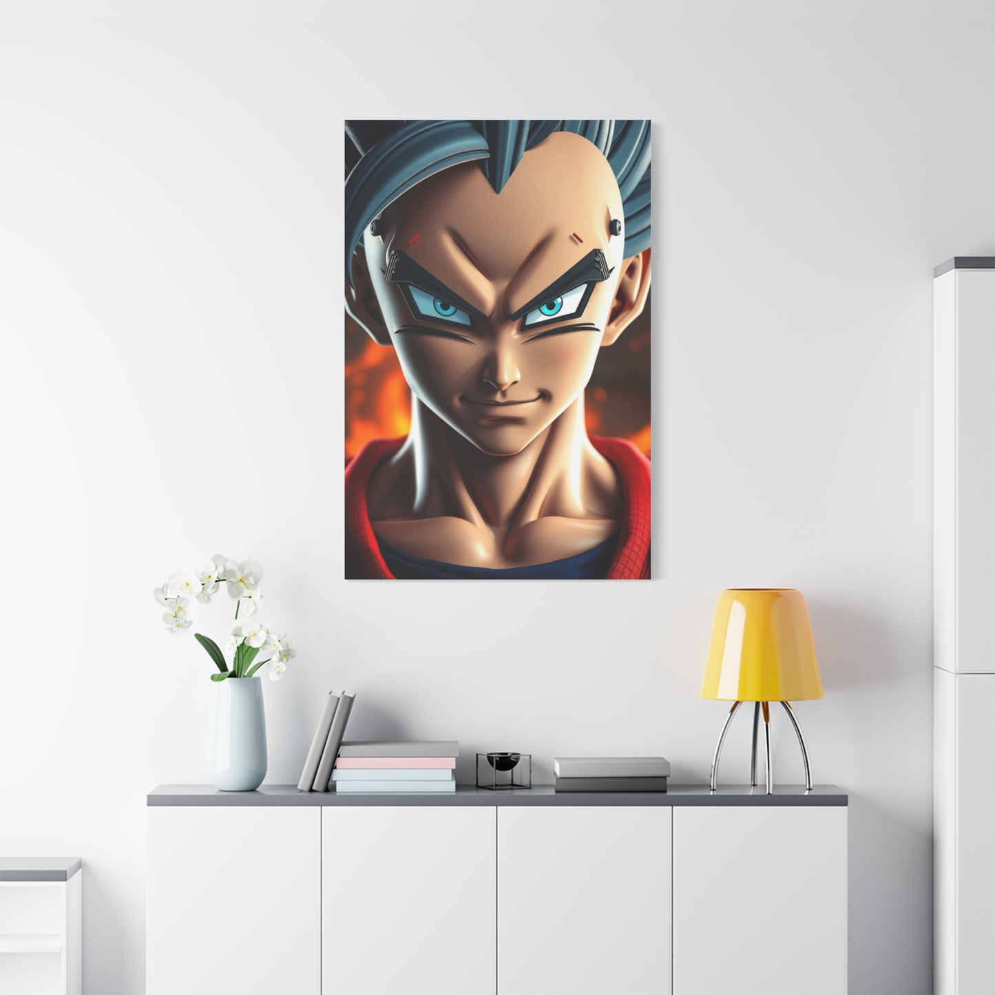 Elite Dragon Ball Z Characters Art Vision Wall Art & Canvas Print