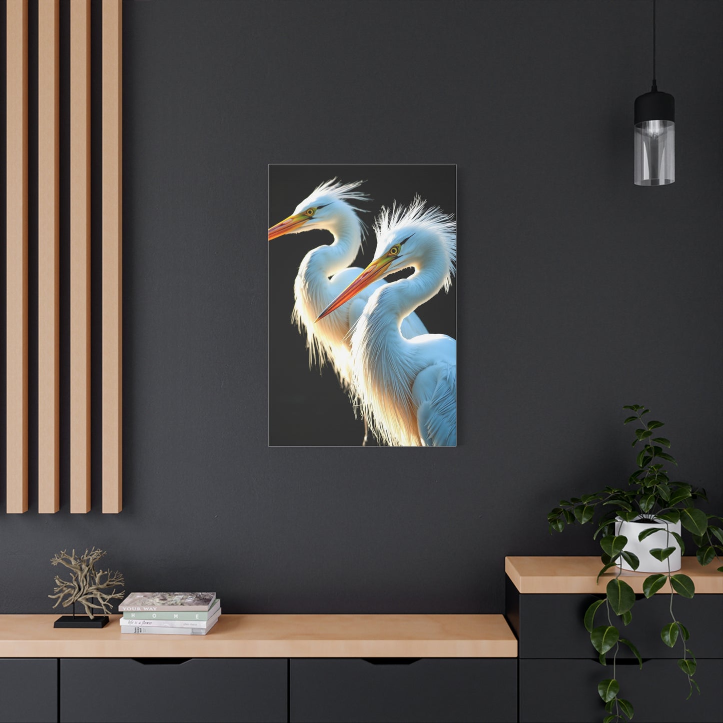 Herons and Egrets Art Supreme Gallery Wall Art & Canvas Print