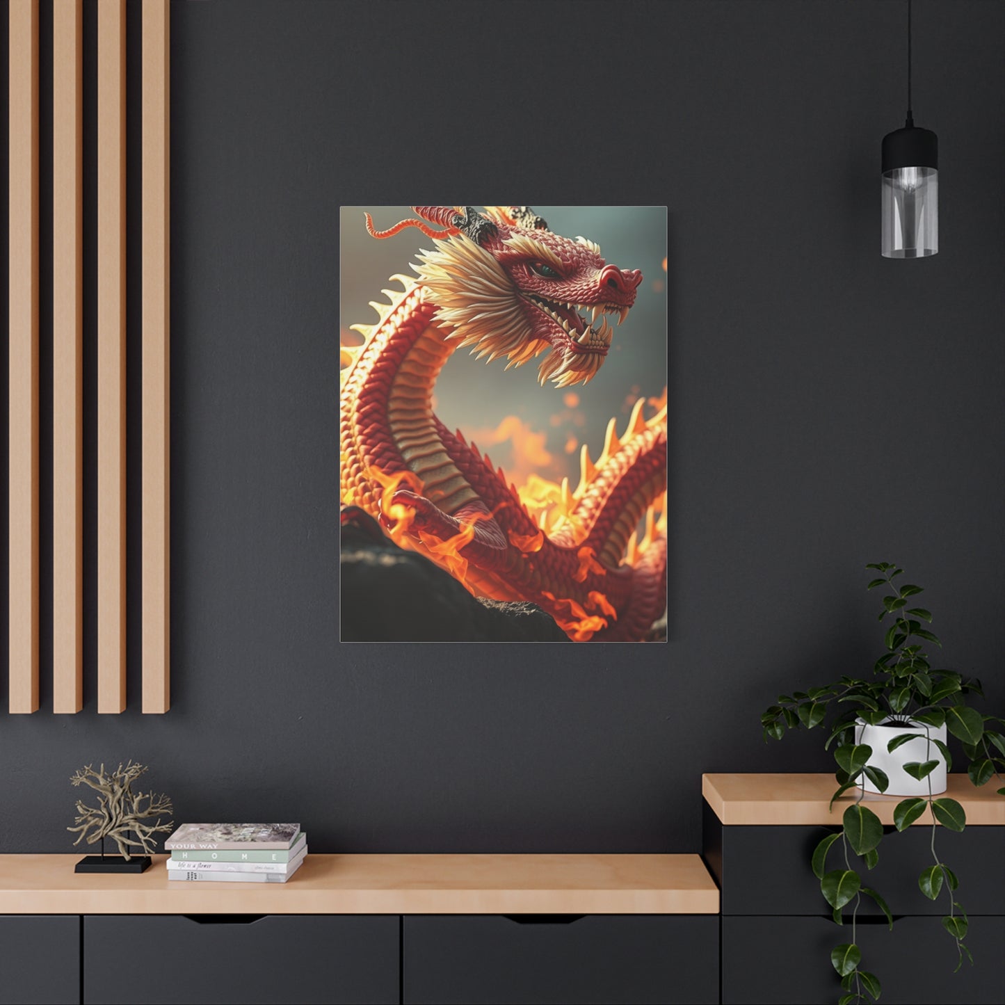 Masterpiece Dragons Art Vision Wall Art & Canvas Print