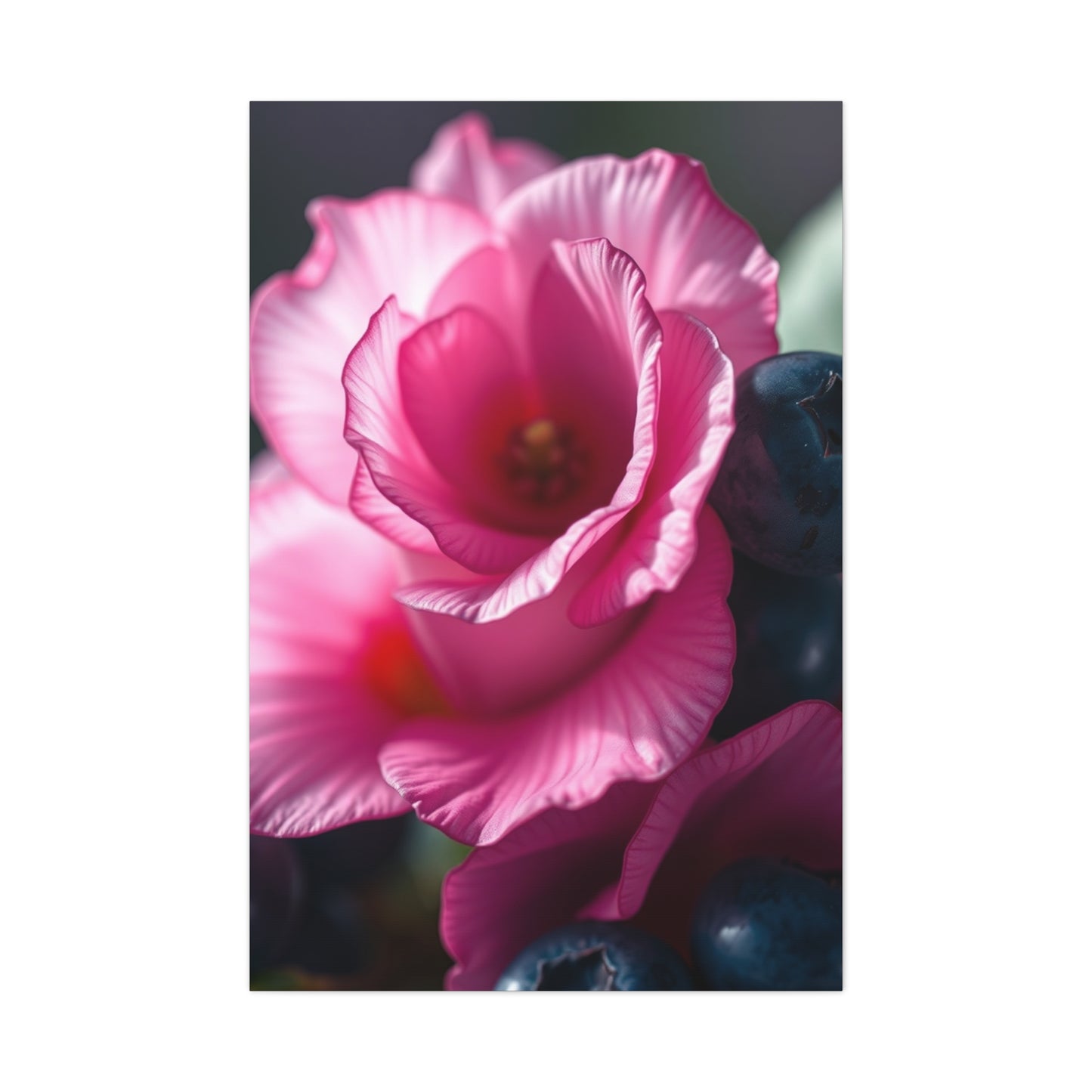 Elite Blush and Blueberry Art Vision Wall Art & Canvas Print