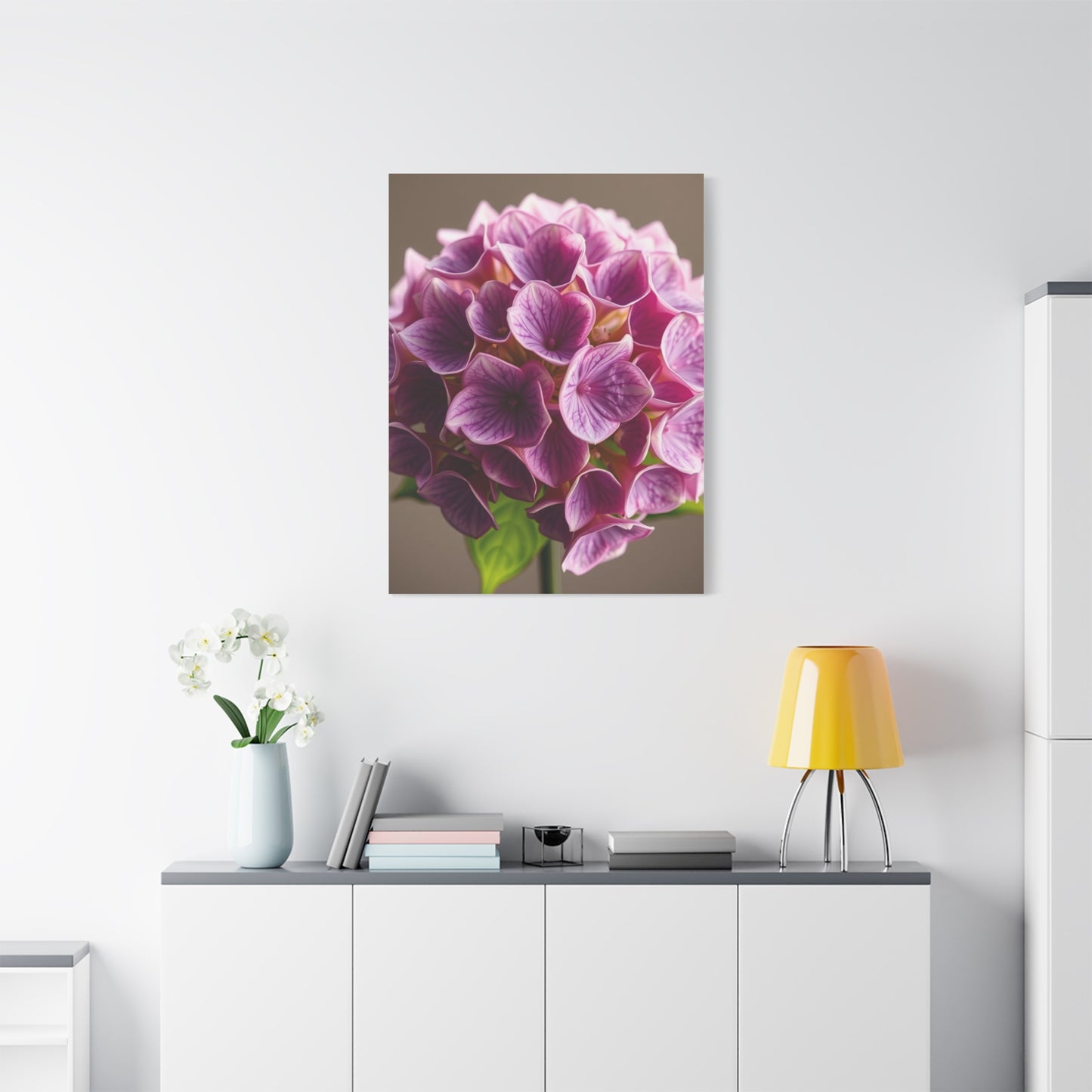 Collection Hydrangea Flower Art Art Wall Art & Canvas Print
