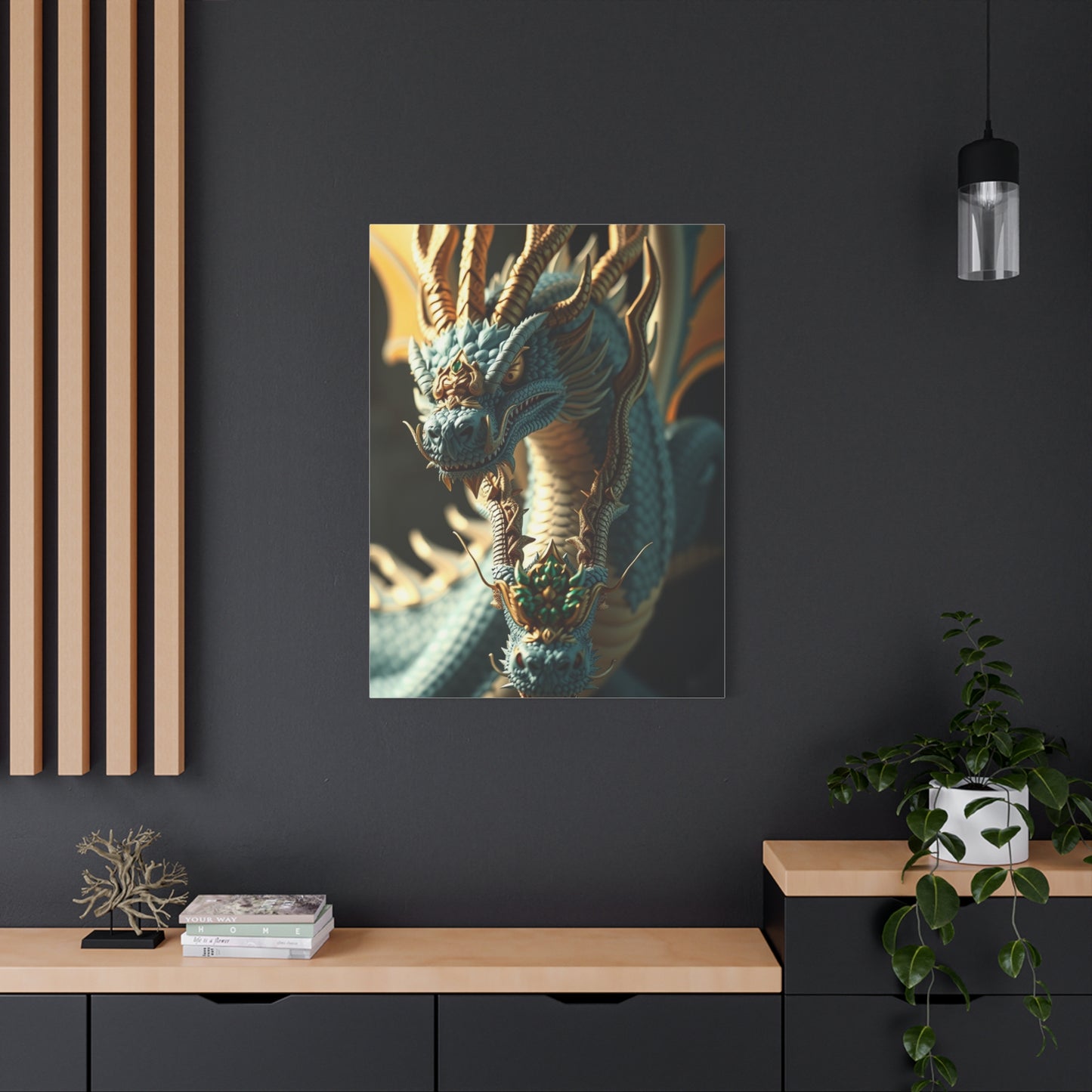 Vision Dragons Art Art Wall Art & Canvas Print