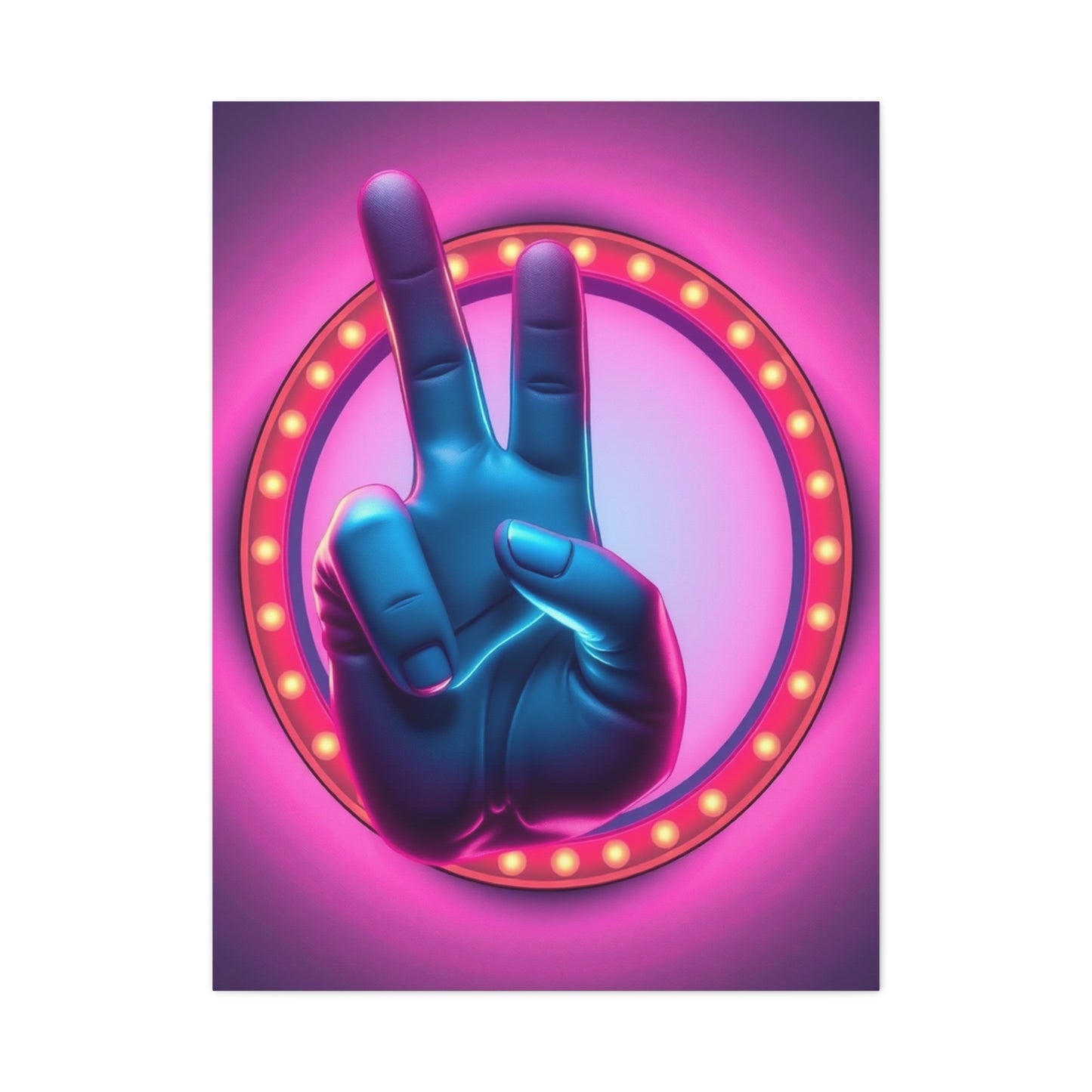 Peace Sign Art Supreme Gallery Wall Art & Canvas Print