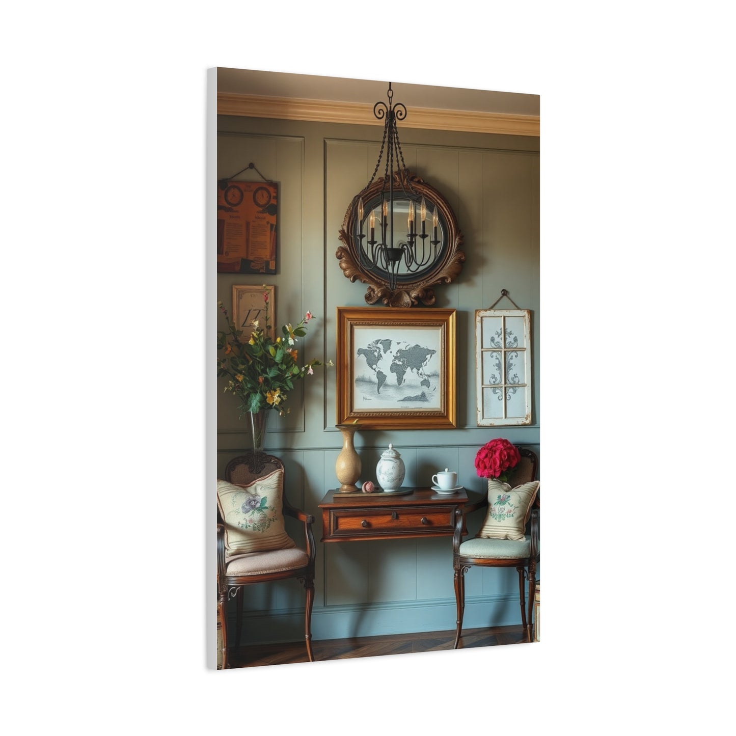 Masterpiece French Country Decor Art Vision Wall Art & Canvas Print