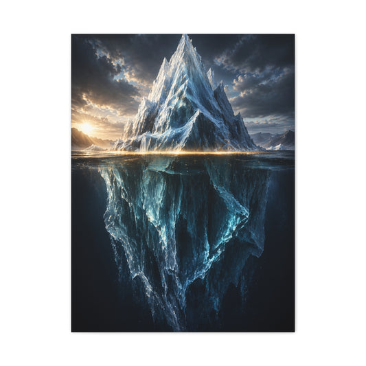Corporate Iceberg Success Concept Wall Art & Canvas Print
