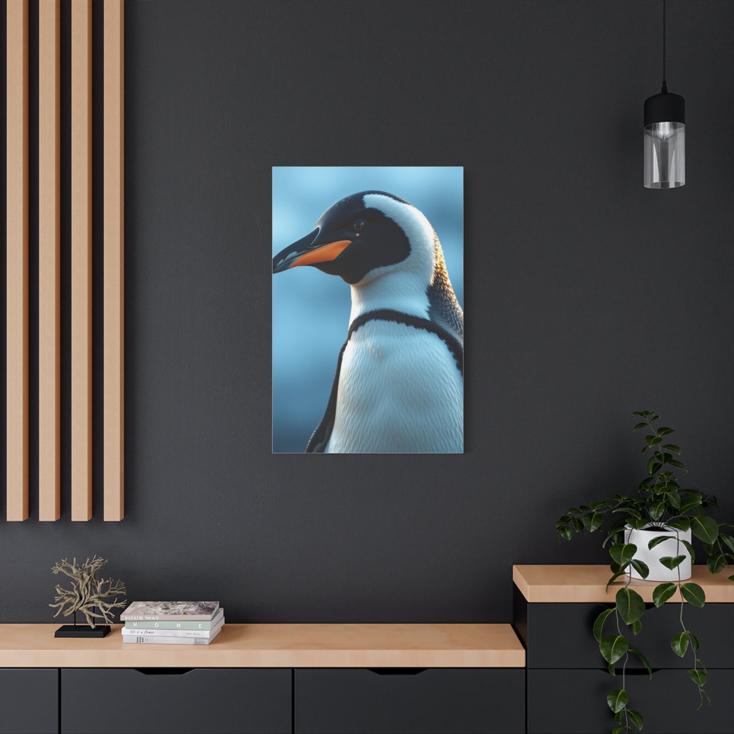 Penguin Art Luxury Canvas Wall Art & Canvas Print
