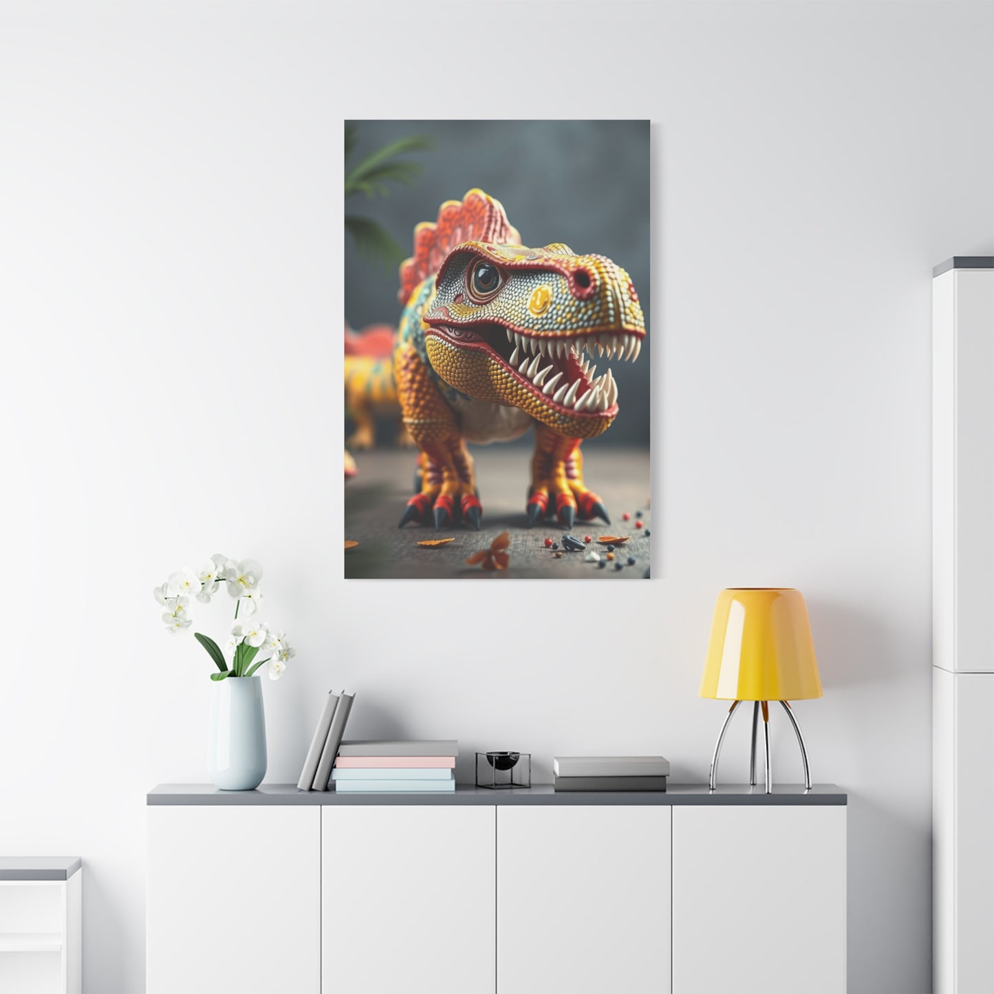 Kid’s Dinosaur Art Luxury Canvas Wall Art & Canvas Print