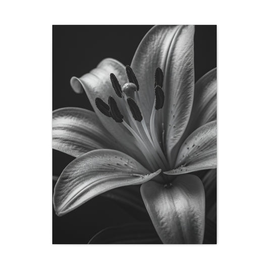 Lavender Silhouette in Low Light Wall Art & Canvas Prints