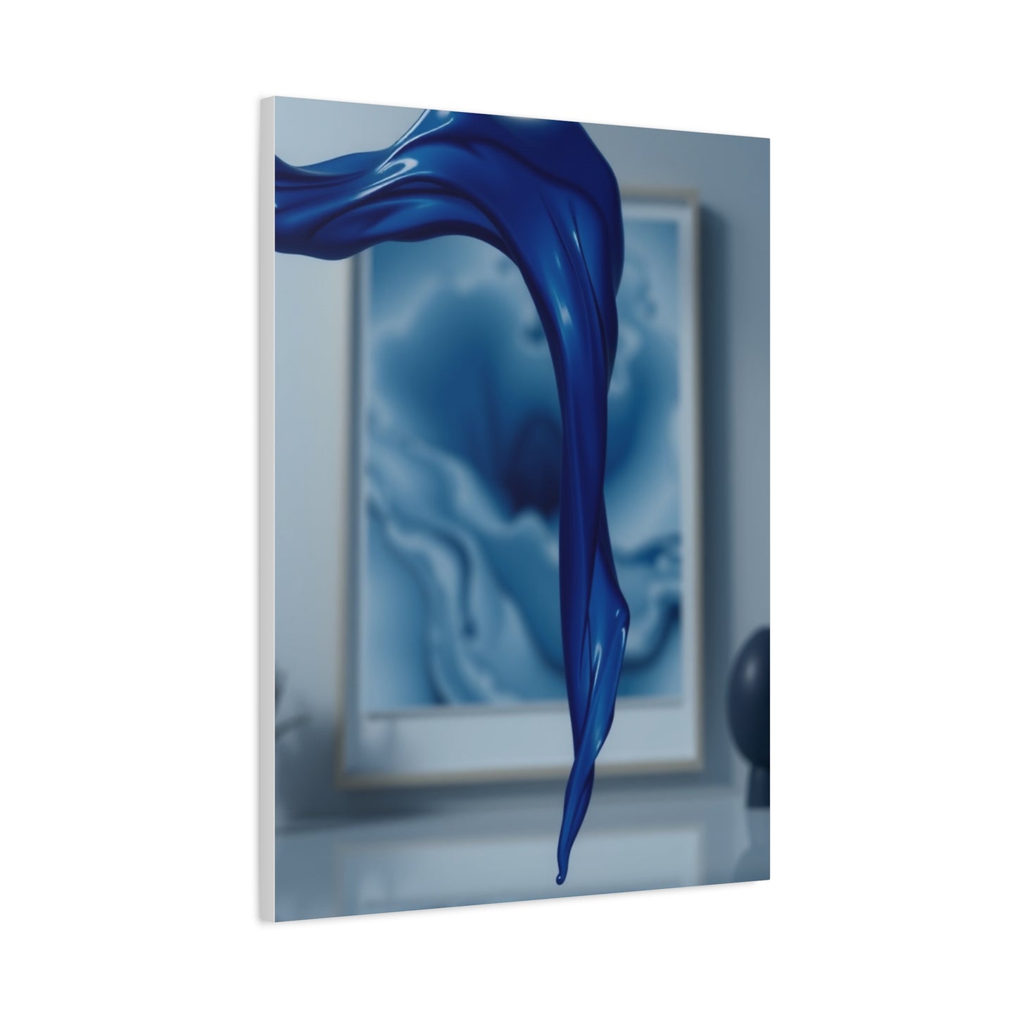 Navy Blue Art Refined Canvas Wall Art & Canvas Print