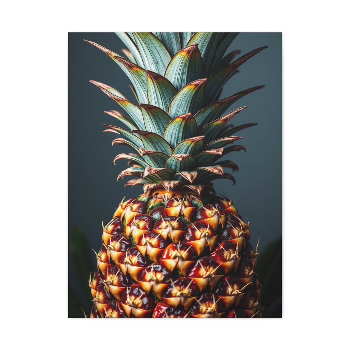 Masterpiece Pineapple Art Vision Wall Art & Canvas Print