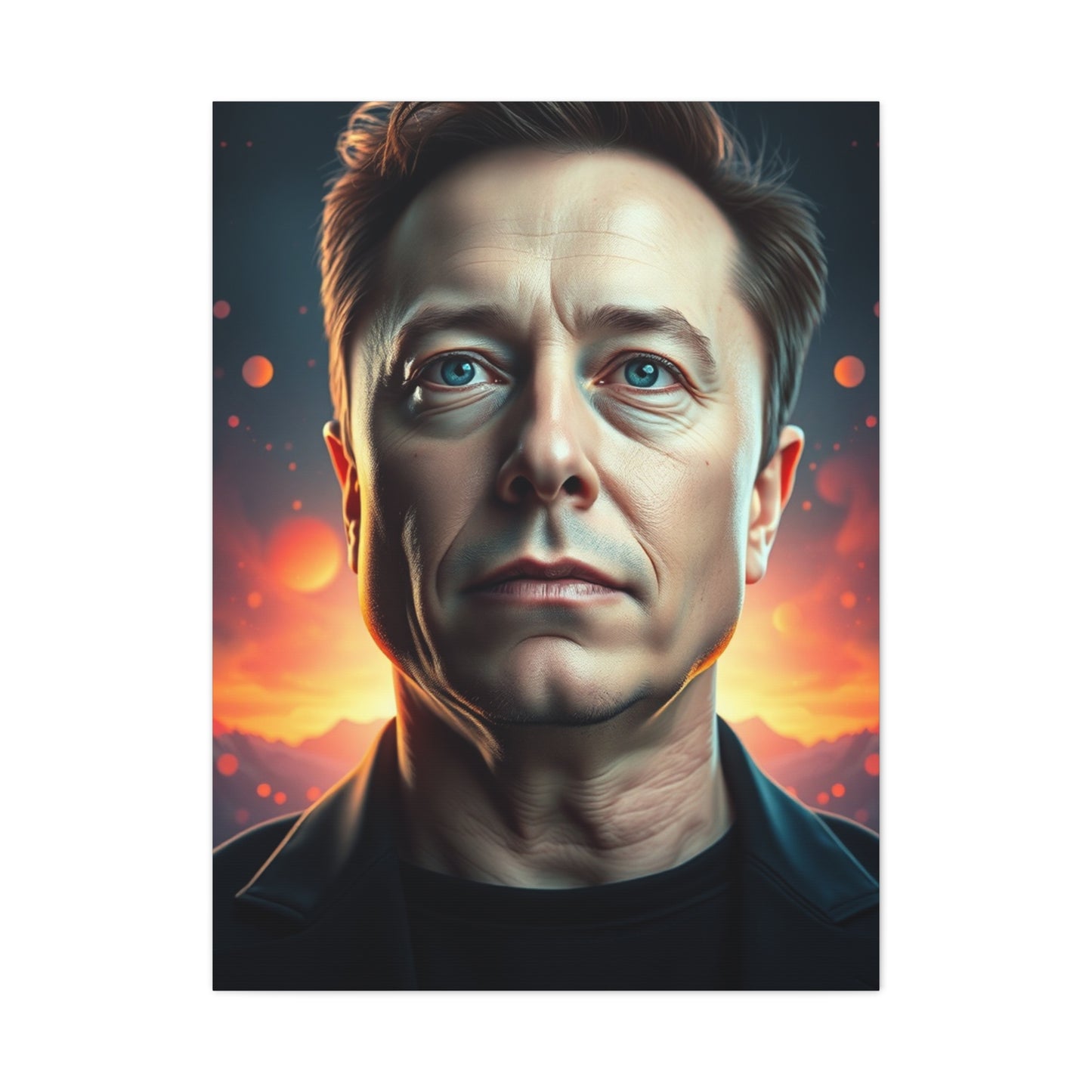 Elon Musk Art Refined Canvas Wall Art & Canvas Print