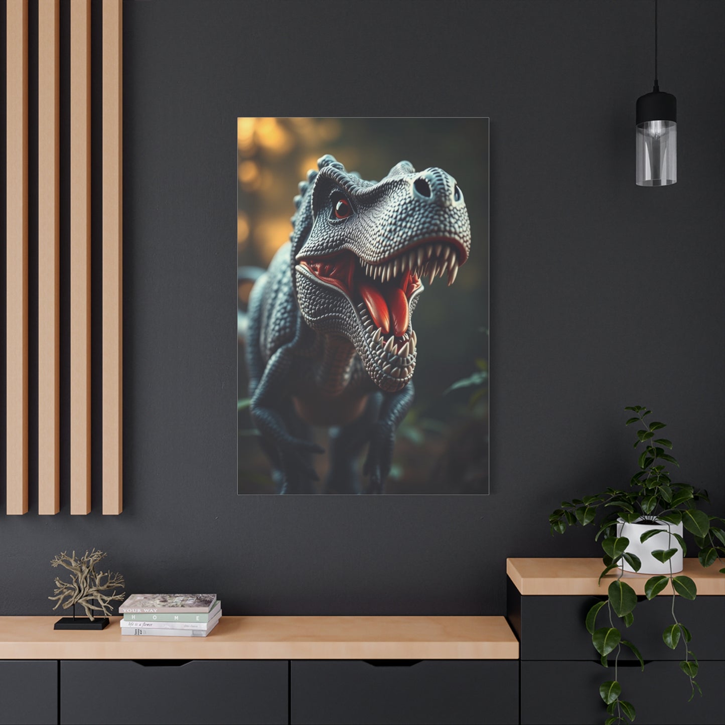 Masterpiece Dinosaur Art Vision Wall Art & Canvas Print