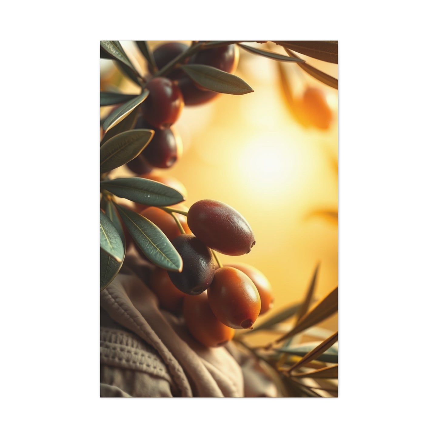 Luminous Olive Masterpiece