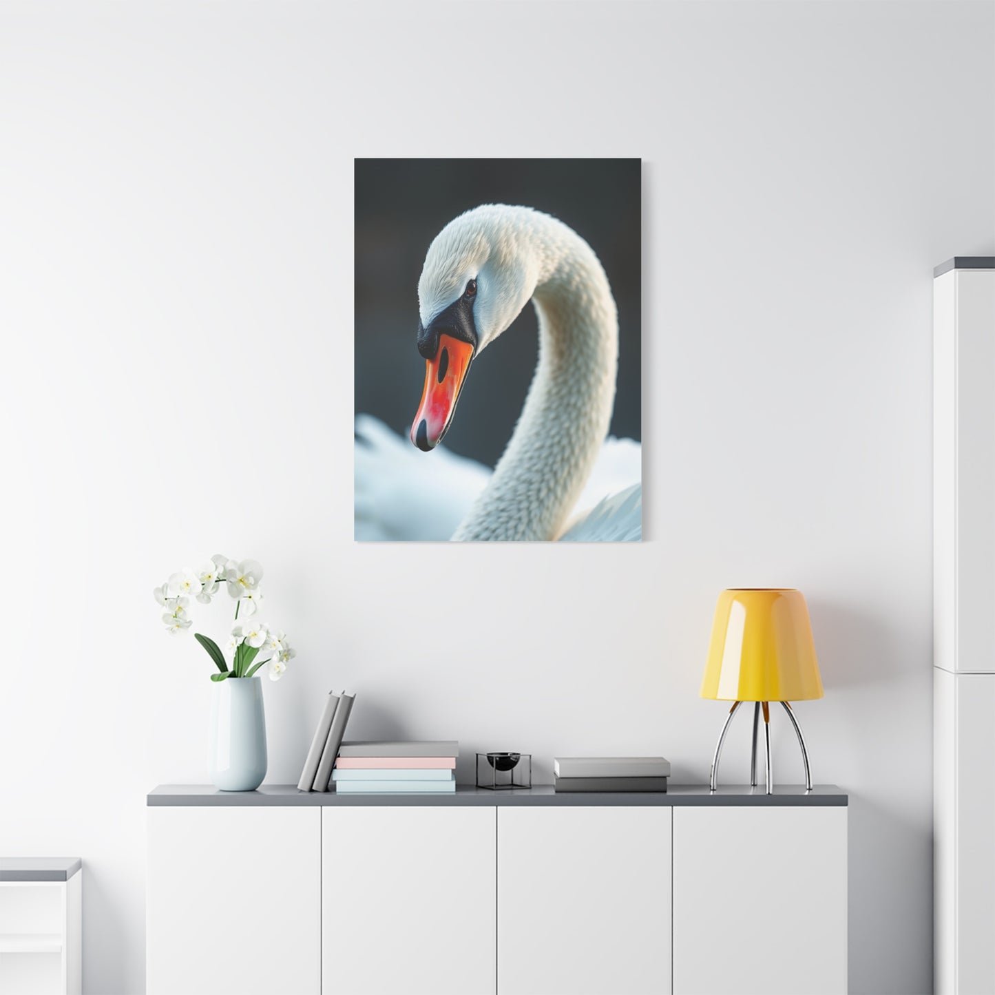 Swan Art Supreme Gallery Wall Art & Canvas Print