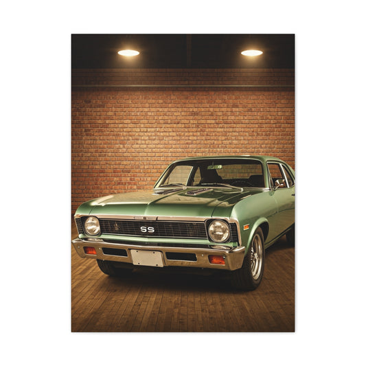 Chevrolet Nova SS Warehouse Muscle Wall Art & Canvas Prints