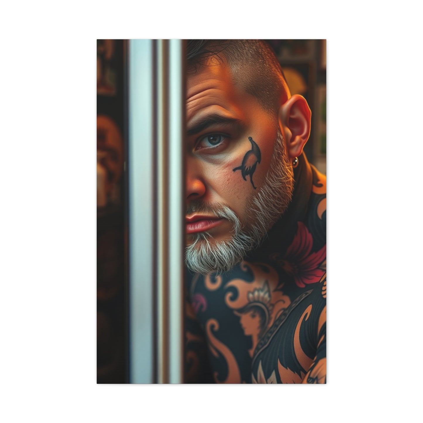 Elite Tattoo Parlor Art Vision Wall Art & Canvas Print