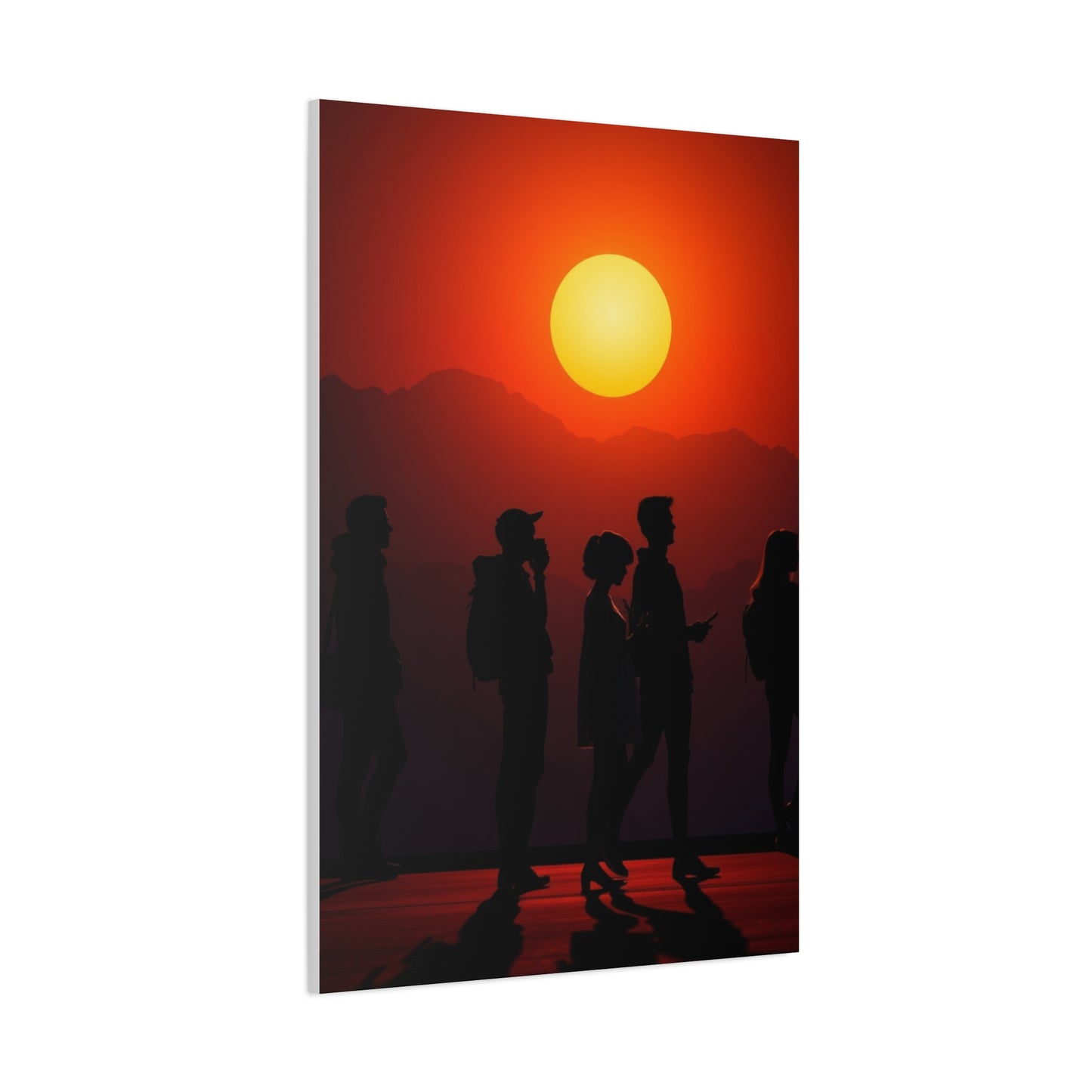 Silhouettes Art Supreme Gallery Wall Art & Canvas Print