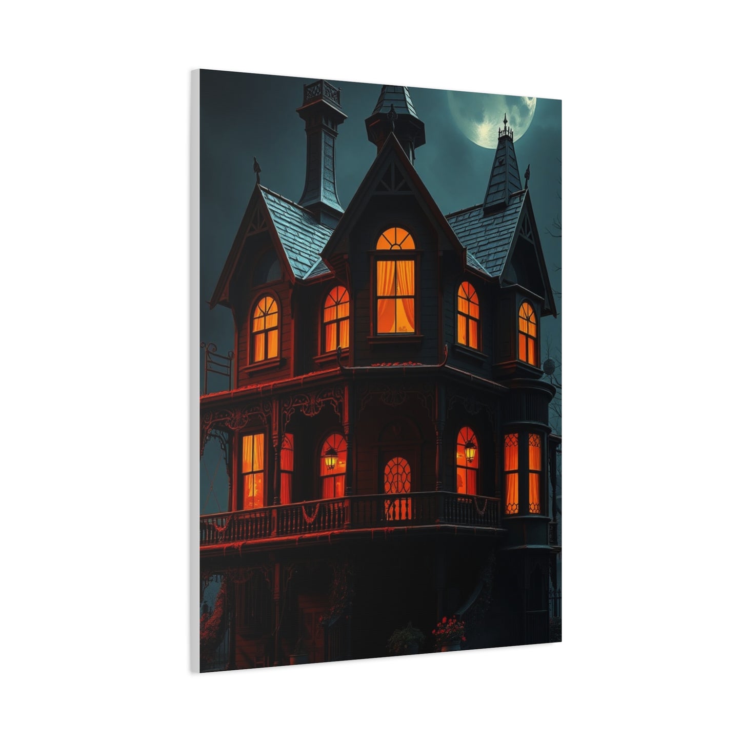 Haunted House Art Supreme Gallery Wall Art & Canvas Print