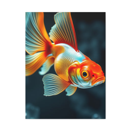 Masterpiece Goldfish Art Vision Wall Art & Canvas Print
