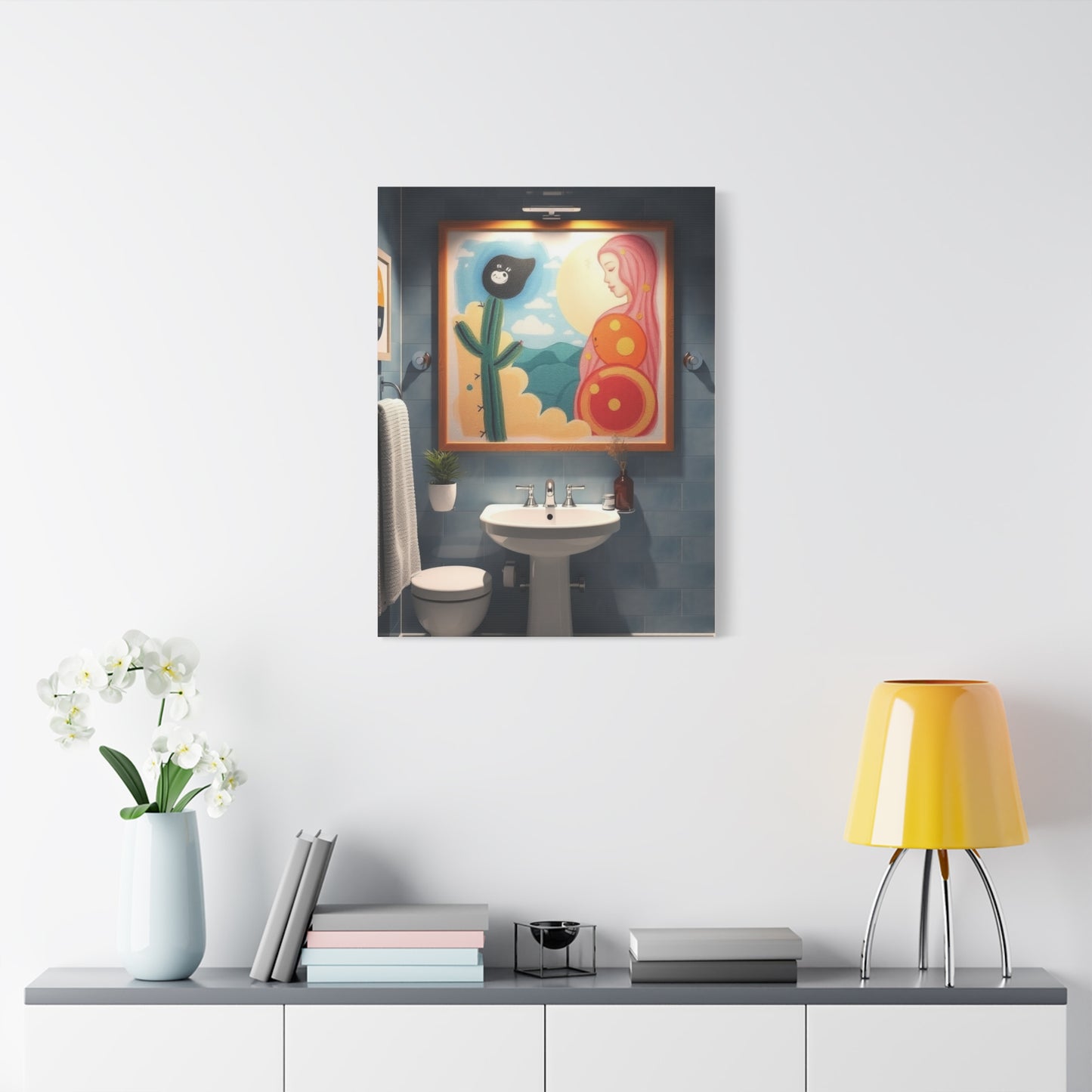 Kid’s Bathroom Art Supreme Gallery Wall Art & Canvas Print