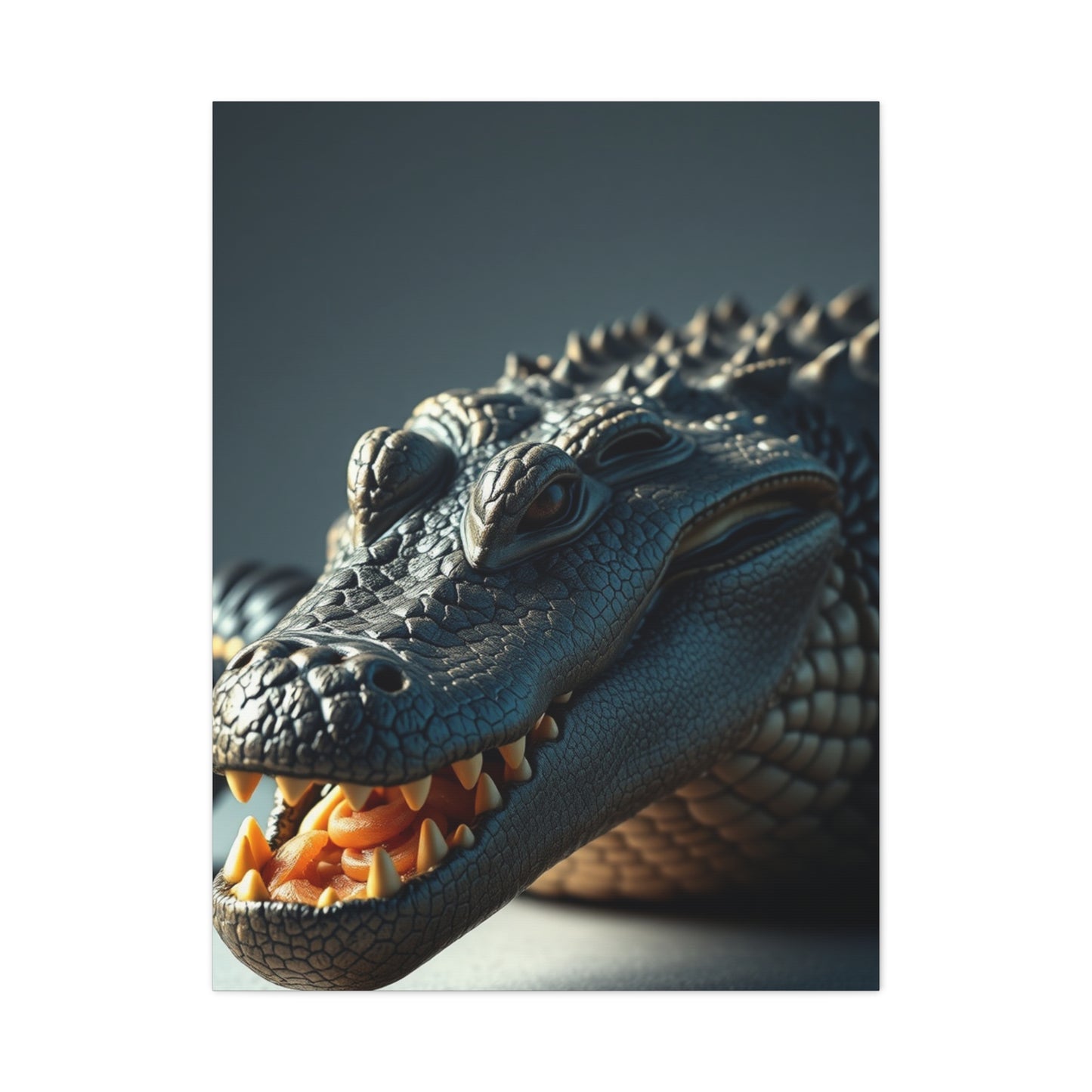 Crocodile & Alligator Art Luxury Canvas Wall Art & Canvas Print