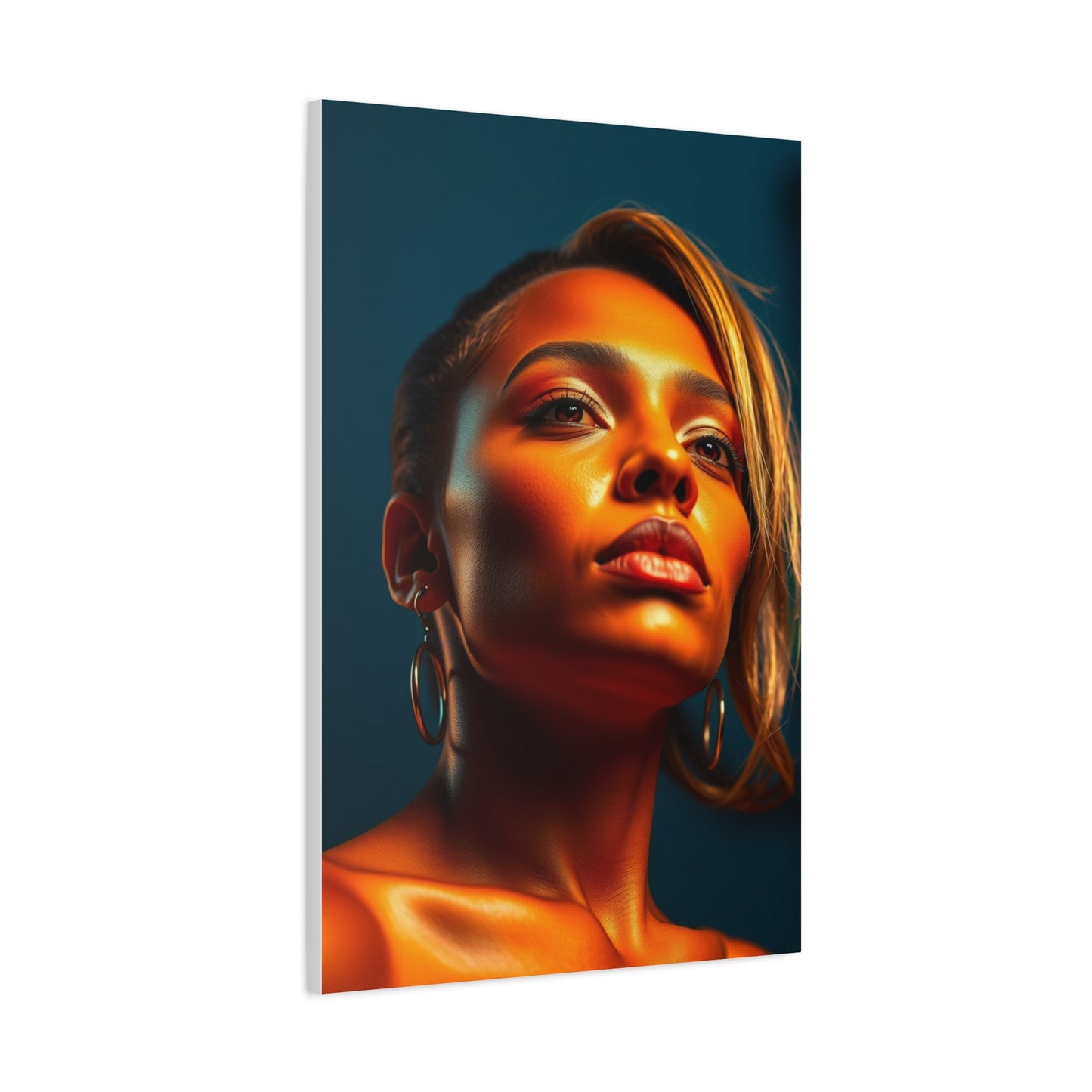 Pop of Orange Art Supreme Gallery Wall Art & Canvas Print