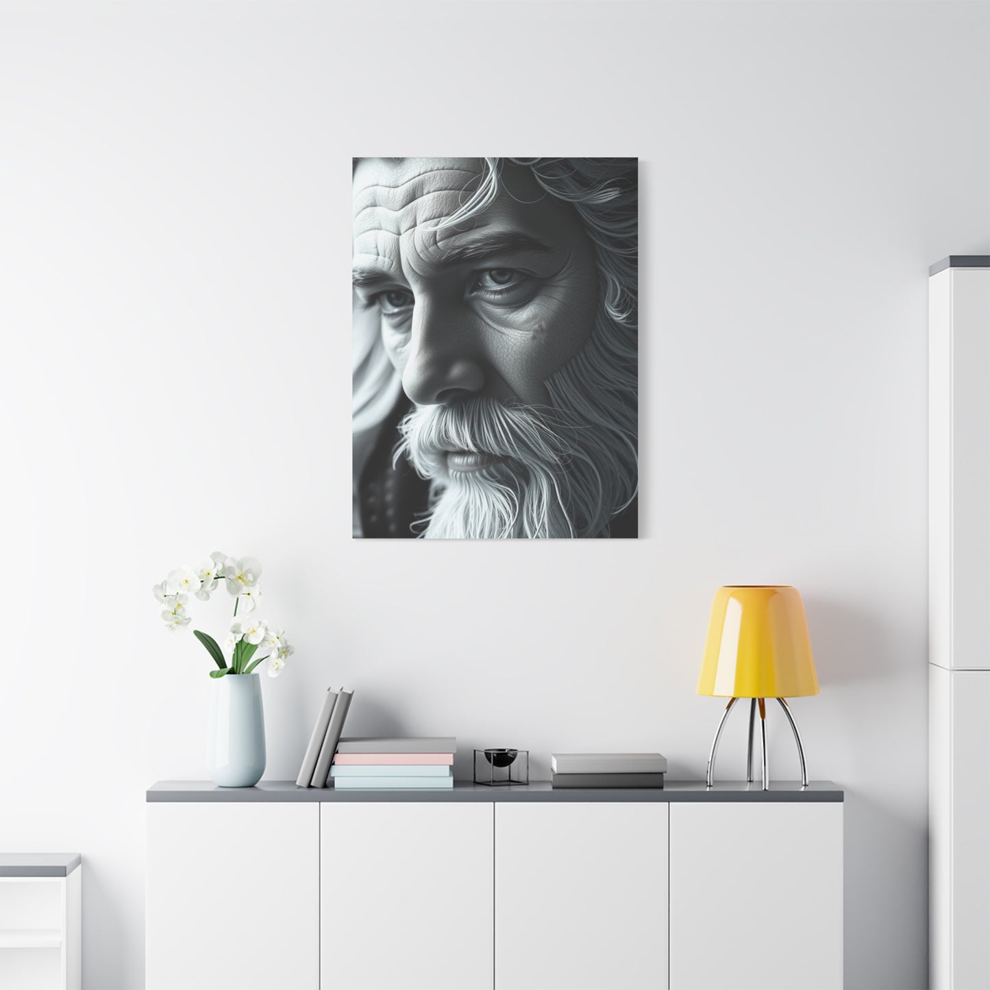 Gray & White Art Supreme Gallery Wall Art & Canvas Print