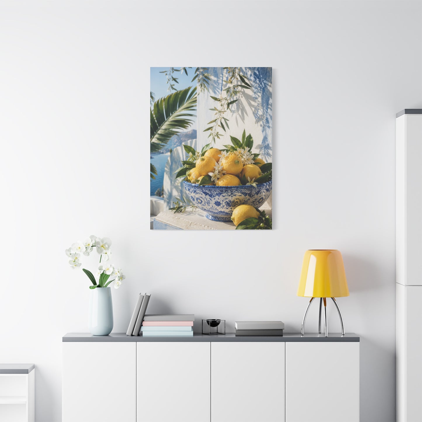 Mediterranean Citrus Still Life Tropical Wall Art & Canvas Print
