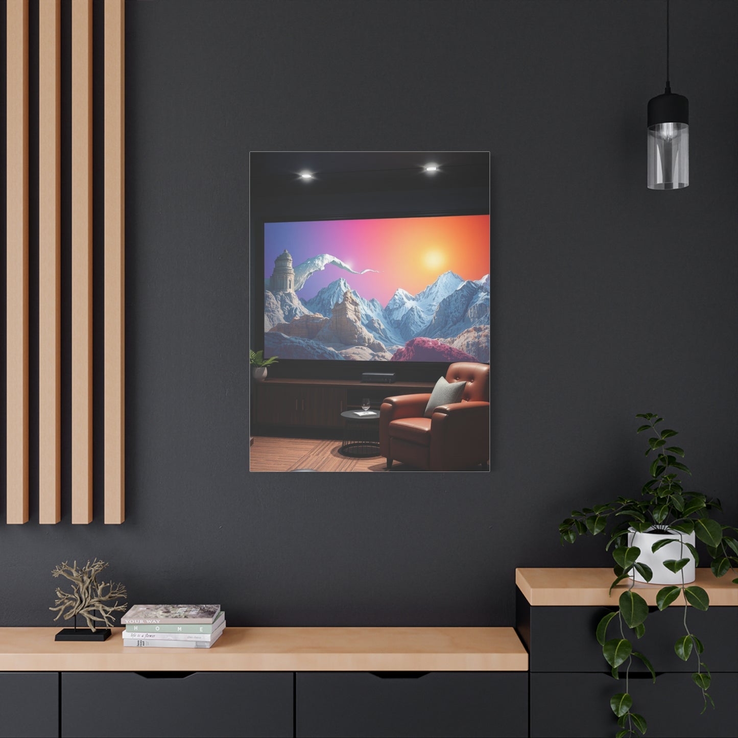 Home Theater Art Luxury Canvas Wall Art & Canvas Print