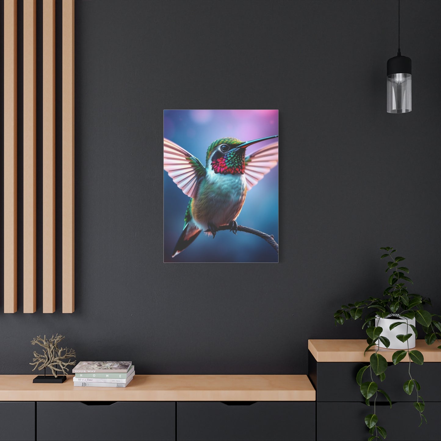 Humming Bird Art Luxury Canvas Wall Art & Canvas Print