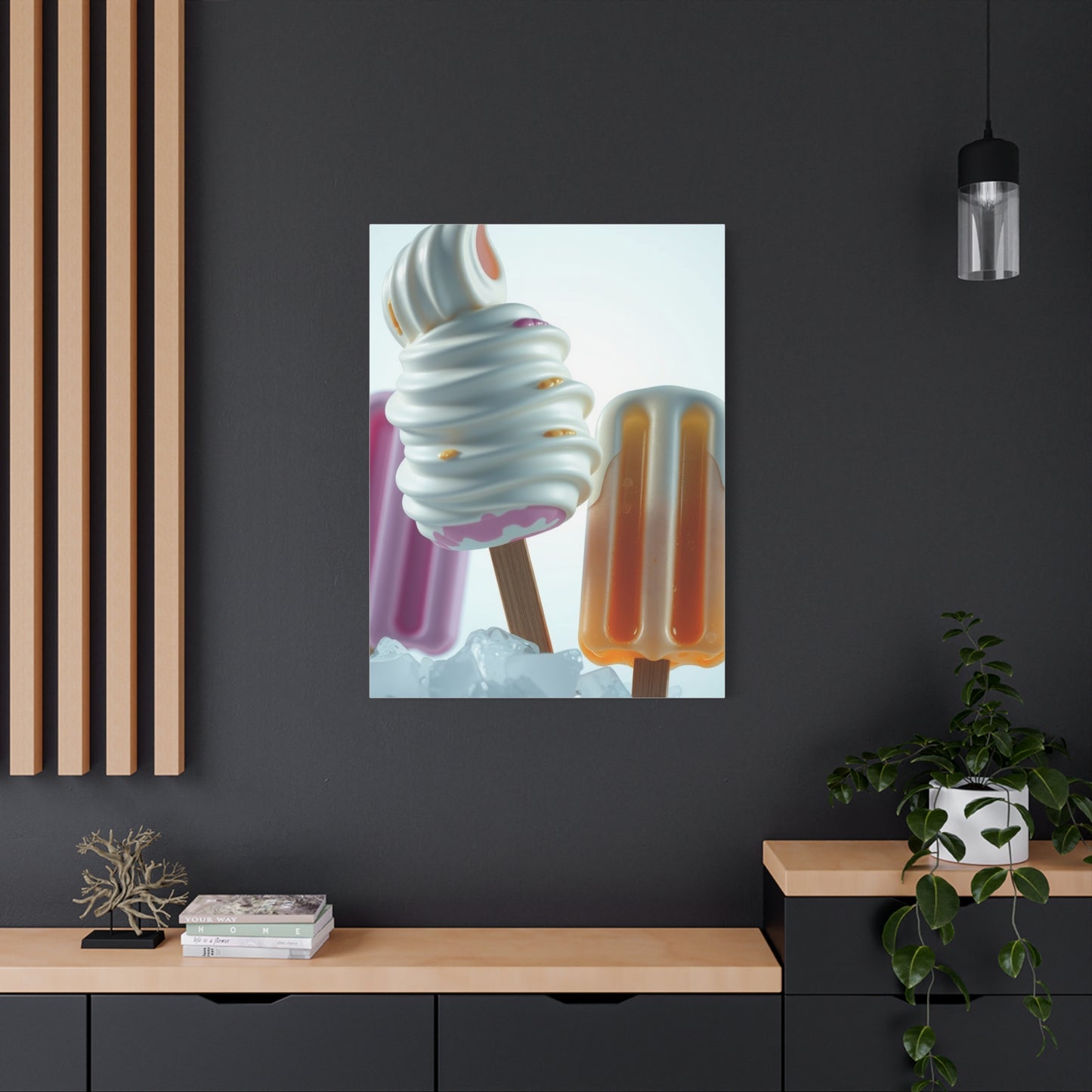 Ice Cream & Popsicle Art Supreme Gallery Wall Art & Canvas Print