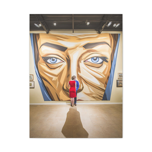 Monumental Contemporary Gallery Portrait Wall Art & Canvas Print