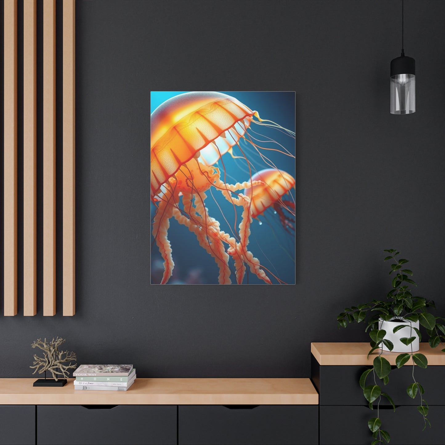 Masterpiece Jellyfish Art Vision Wall Art & Canvas Print