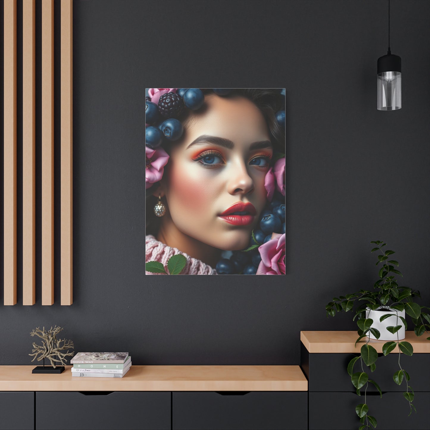 Serenade in Blush & Indigo