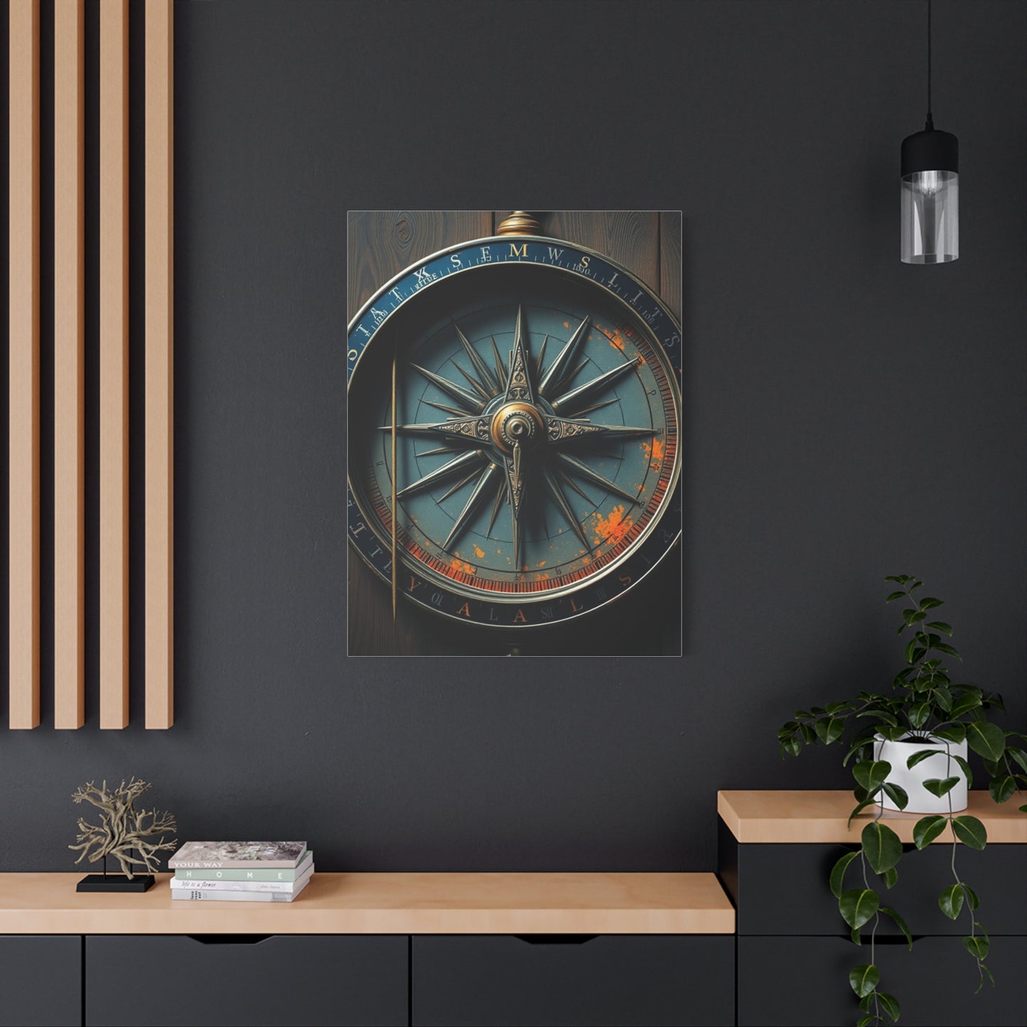 Vision Compass Art Art Wall Art & Canvas Print
