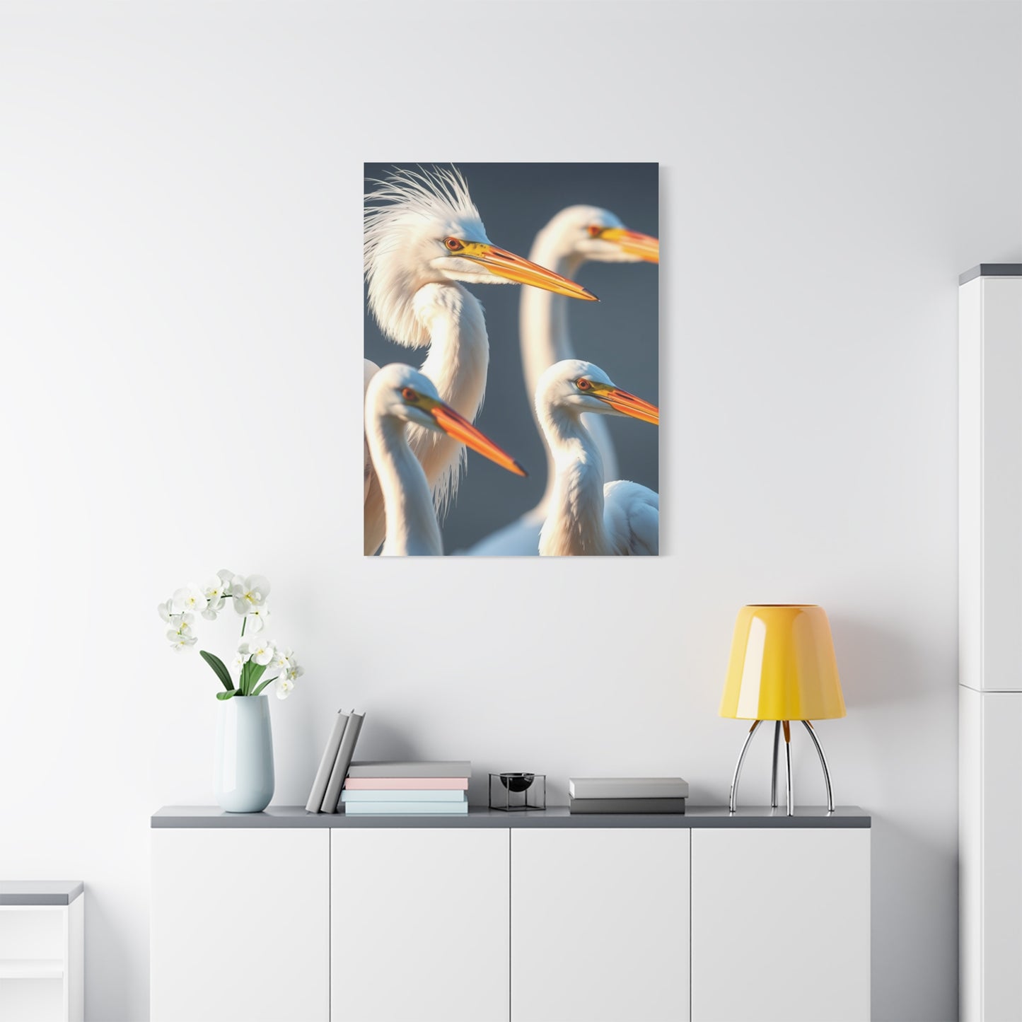 Supreme Herons and Egrets Art Collection Wall Art & Canvas Print