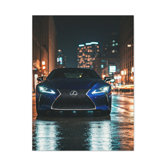 Lexus LC 500 City Night Sophistication Wall Art & Canvas Prints