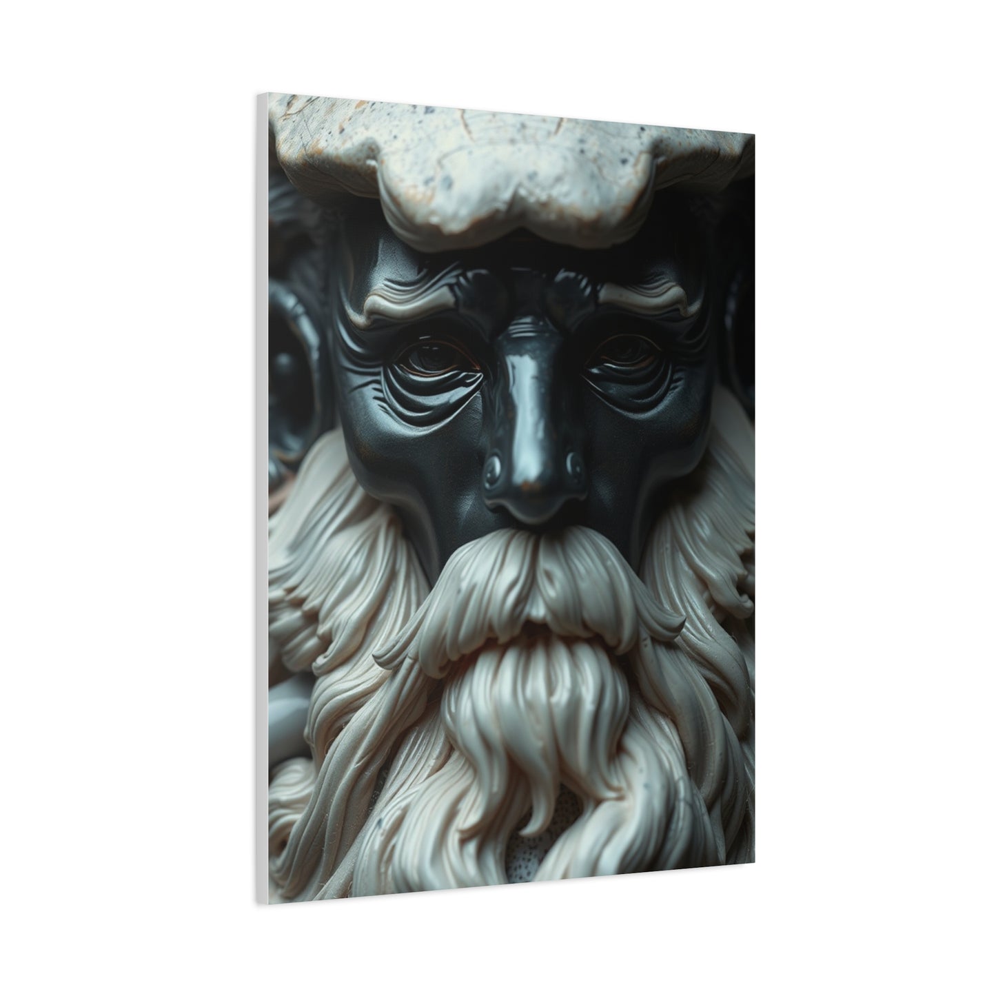 Supreme Charcoal, Onyx, and Ivory Art Collection Wall Art & Canvas Print