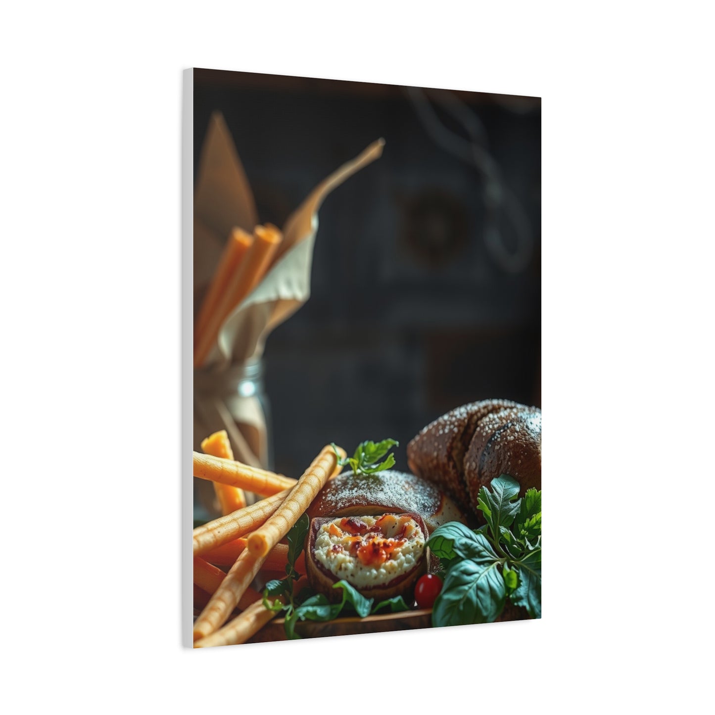 Masterpiece Italian Food Art Vision Wall Art & Canvas Print