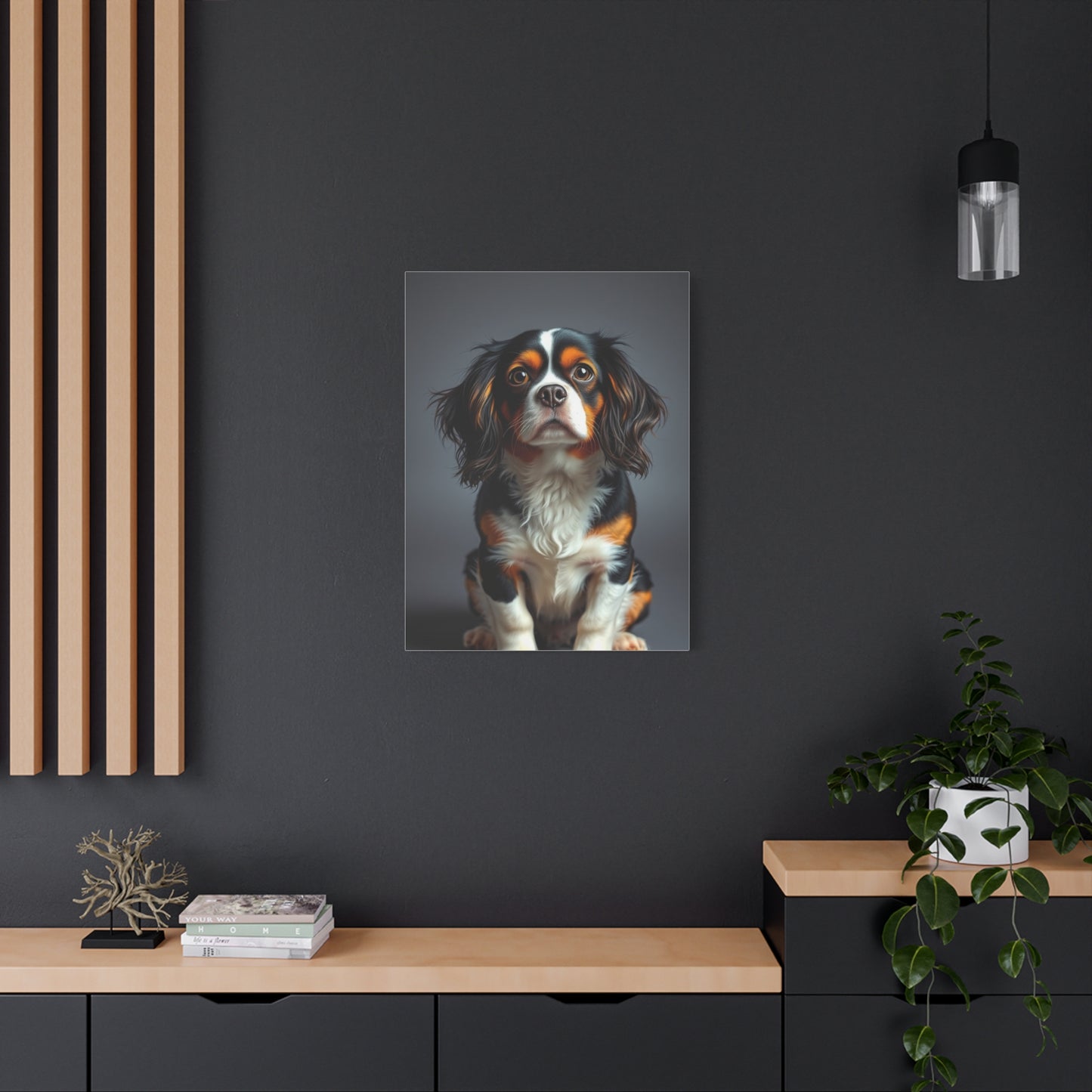 Masterpiece Cavalier King Charles Spaniels Art Vision Wall Art & Canvas Print