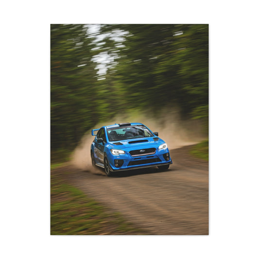 Subaru WRX STI Forest Rally Road Wall Art & Canvas Prints