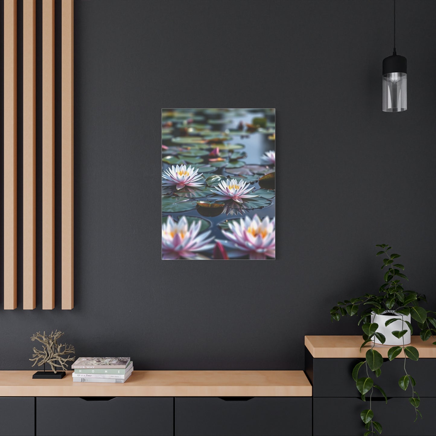 Elite Claude Monet Water Lilies Art Vision Wall Art & Canvas Print
