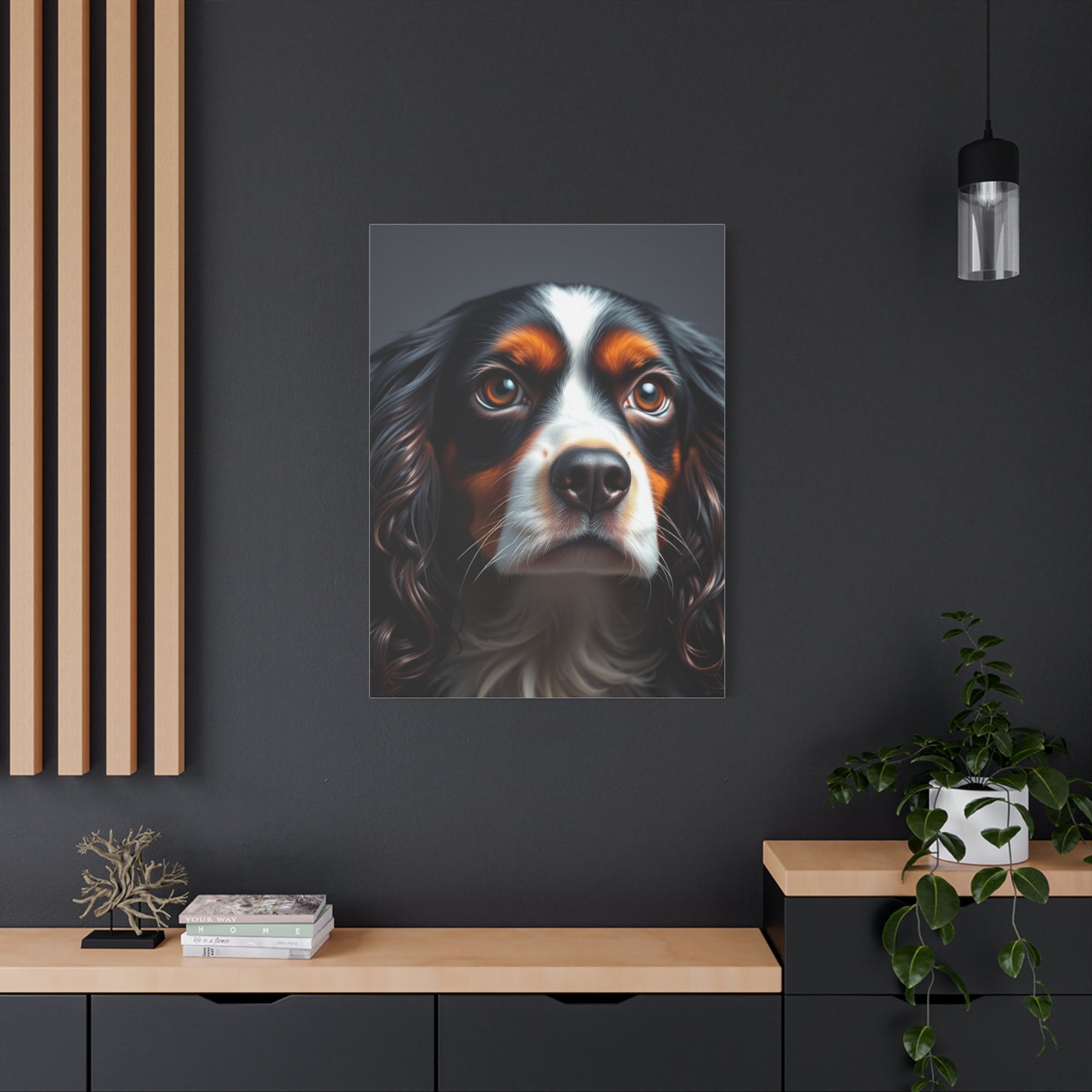 Vision Cavalier King Charles Spaniels Art Art Wall Art & Canvas Print