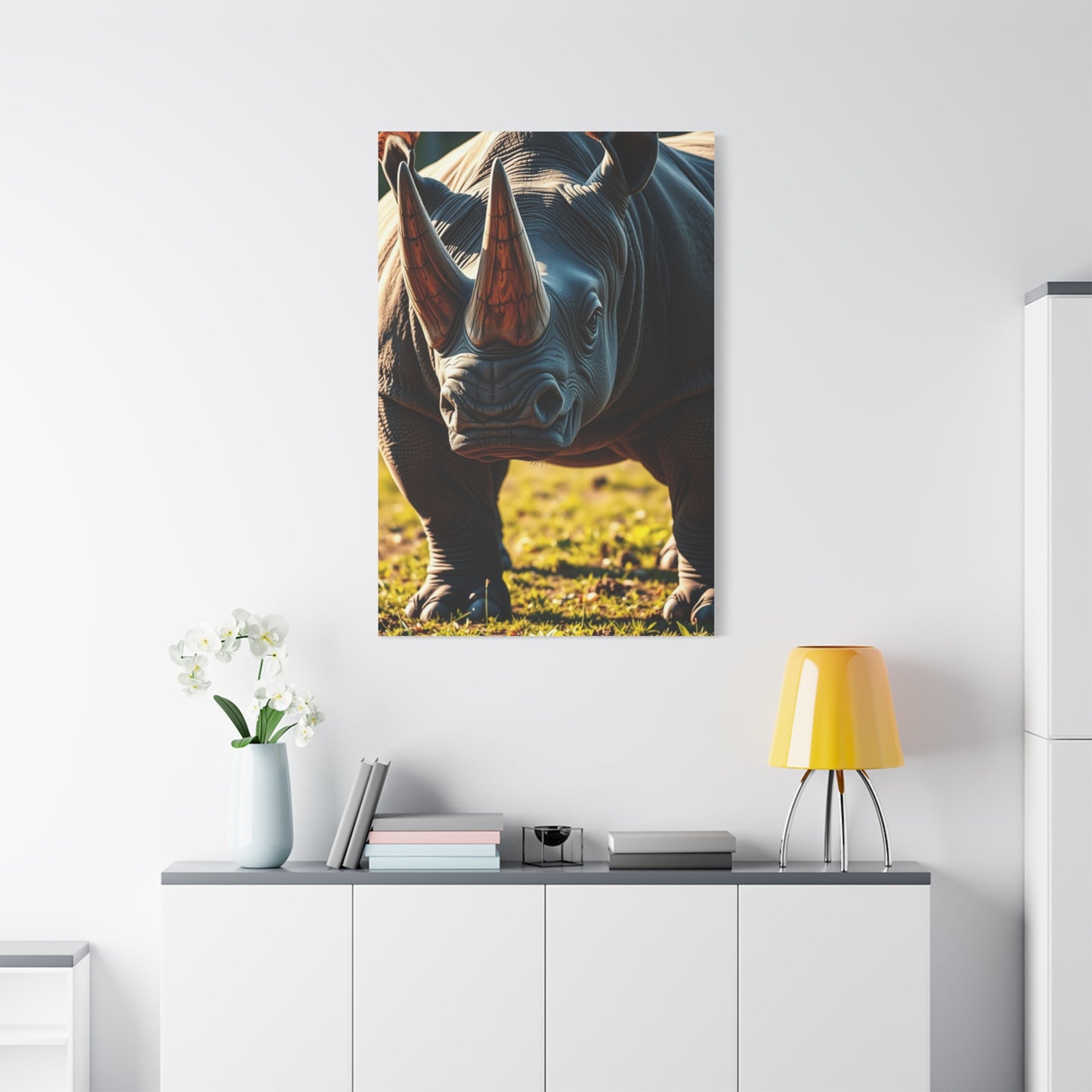 Supreme Rhinoceros Art Collection Wall Art & Canvas Print