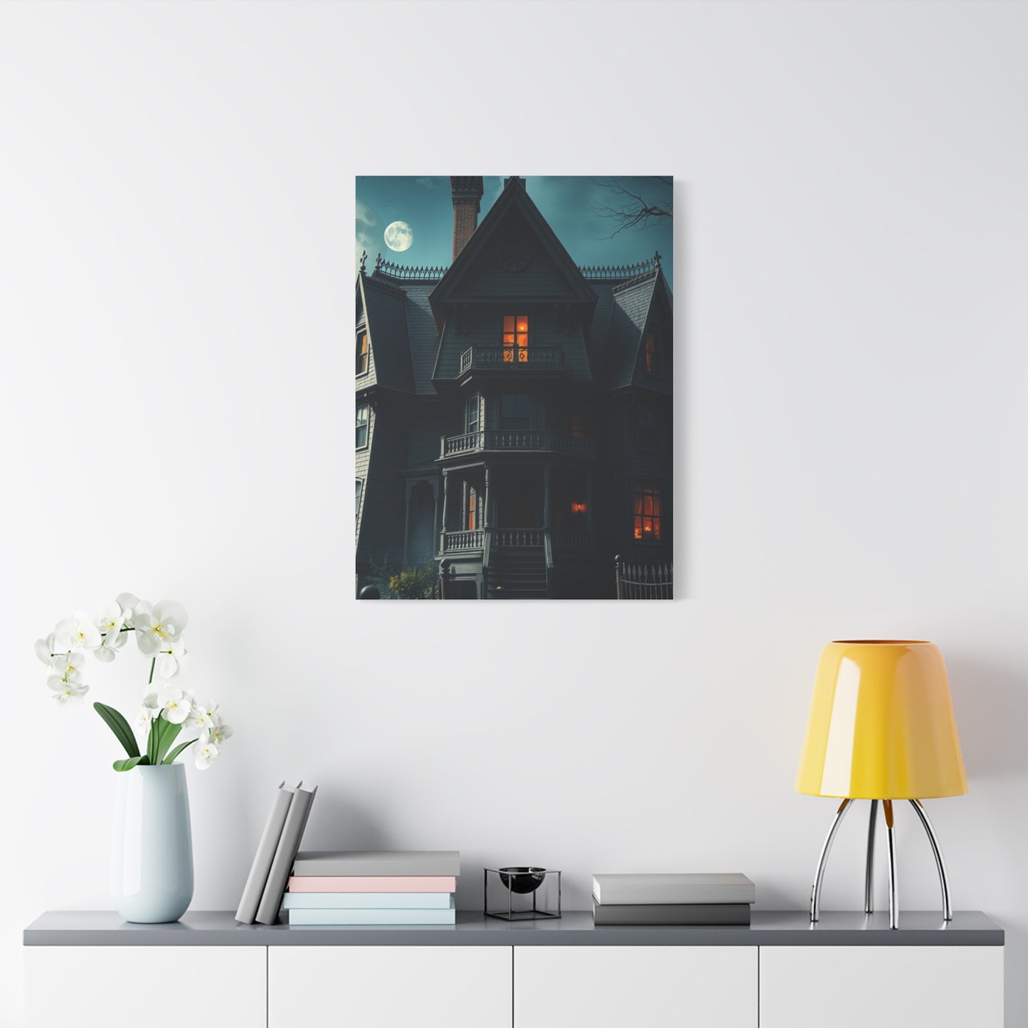 Collection Haunted House Art Art Wall Art & Canvas Print