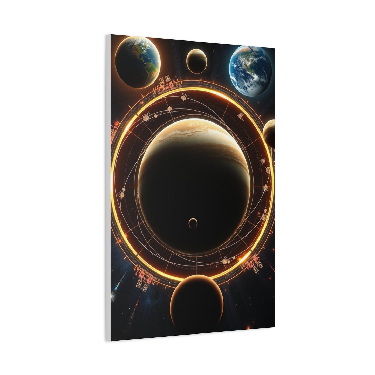 Masterpiece Solar System Wall Art Vision Wall Art & Canvas Print