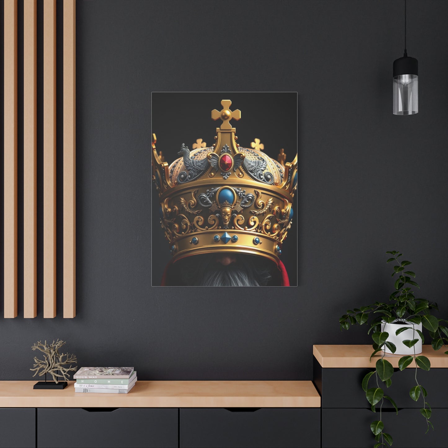 Masterpiece Crown Art Vision Wall Art & Canvas Print