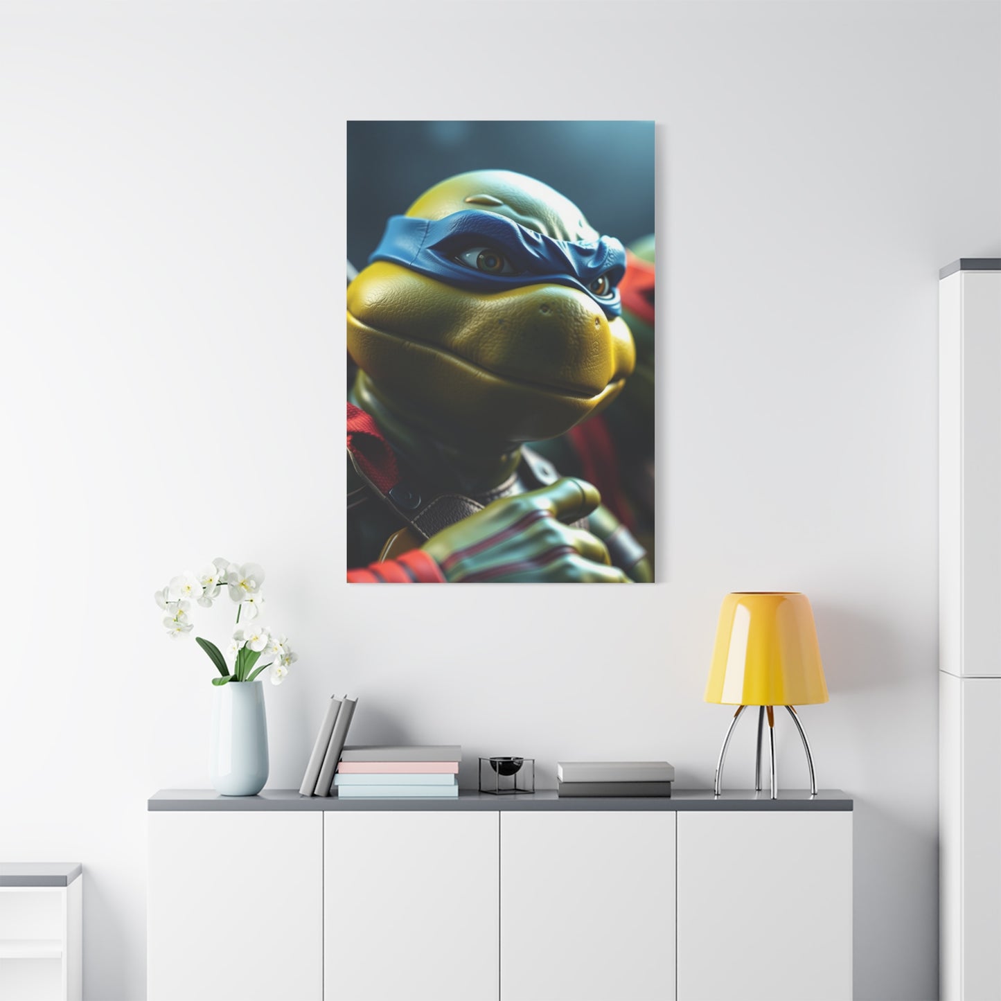 Teenage Mutant Ninja Turtles Characters Art Refined Canvas Wall Art & Canvas Print