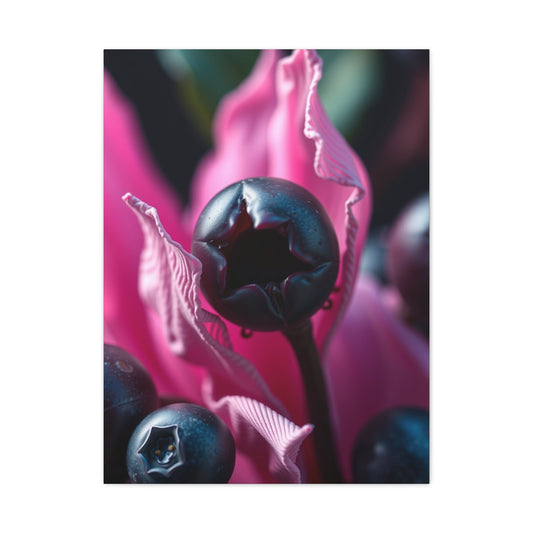 Masterpiece Blush and Blueberry Art Vision Wall Art & Canvas Print