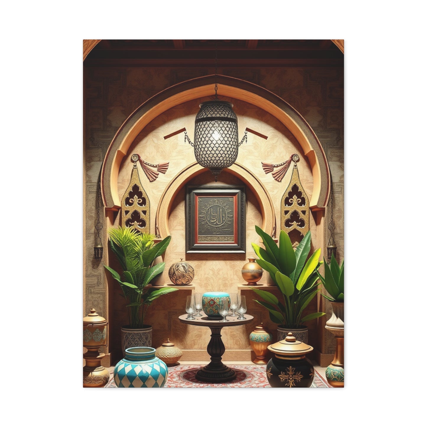 Middle Eastern Decor Art Luxury Canvas Wall Art & Canvas Print